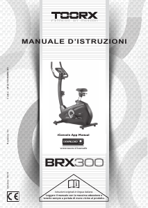 Manuale Toorx BRX-300 Cyclette