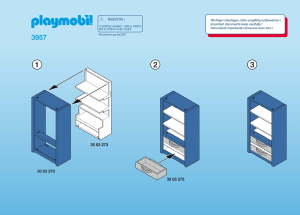 Manuale Playmobil set 3957 Police Centrale polizia