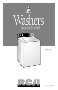 Manual RCA YBXR1060V1WW Washing Machine
