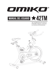 Manual de uso Omiko 42TM Bicicleta estática