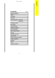 Manual Electrolux SG455WN Range