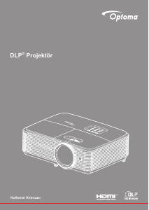 Kullanım kılavuzu Optoma W319ST Projektör