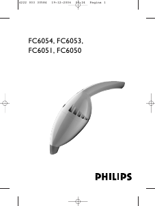 Kullanım kılavuzu Philips FC6051 Şarjlı El Süpürgesi