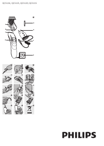 Bedienungsanleitung Philips QC5126 Haarschneider