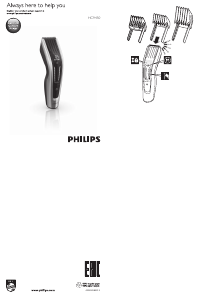 Használati útmutató Philips HC9450 Hajnyíró