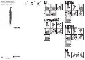 Руководство Philips HP6382 Бикини Триммер