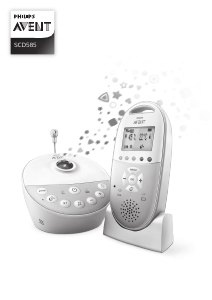 Mode d’emploi Philips SCD585 Avent Ecoute-bébé