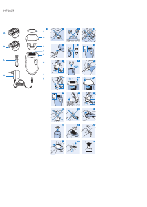 Manual Philips HP6609 Epilator