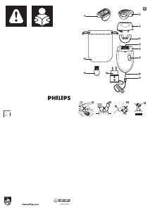 Посібник Philips HP6428 Епілятор