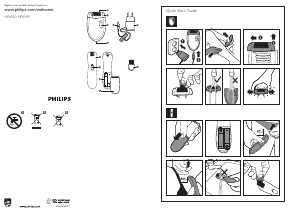 Priročnik Philips HP6549 Depilator