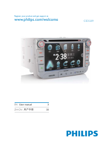 Manual Philips CID3289 Car Radio