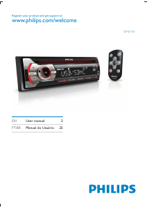 Manual Philips CEM2100X Car Radio