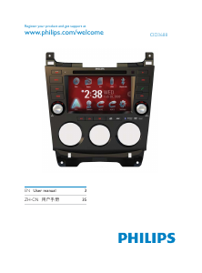 Manual Philips CID3688 Car Radio