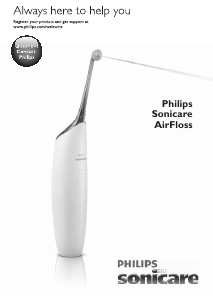 Manual Philips HX8241 Sonicare AirFloss Interdentária