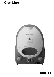 Rokasgrāmata Philips FC8430 City Line Putekļu sūcējs