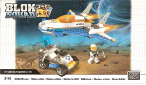 Manual Mega Bloks set 2436 Blok Squad Orbital mission