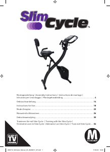 Manuale SlimCycle M23719 Cyclette