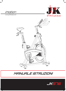 Manuale JK Fitness JK576 Cyclette