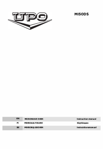 Manual UPO MI50DS Microwave
