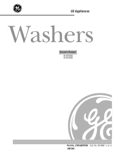 Manual GE WSKS2060T1WB Washing Machine