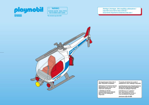 Manual de uso Playmobil set 9988 Police Multi-set