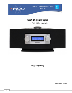 Brugsanvisning Oxx Digital Flight Radio