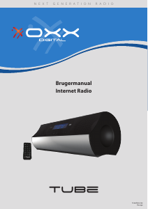 Brugsanvisning Oxx Tube Radio