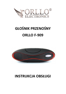 Instrukcja Orllo F-909 Głośnik
