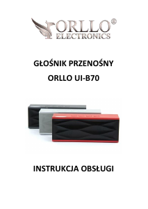 Instrukcja Orllo UI-B70 Głośnik