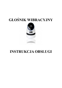 Instrukcja Orllo VX-026S Głośnik