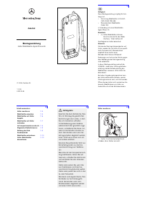 Bedienungsanleitung Mercedes-Benz Apple iPhone 3G Handyhalterung