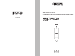 Manual de uso Thomas TH-8706 Batidora de mano