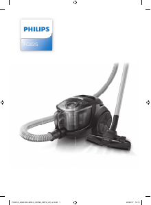 Εγχειρίδιο Philips FC8515 Ηλεκτρική σκούπα