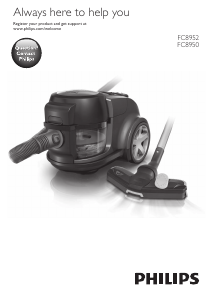 Manual Philips FC8952 Vacuum Cleaner