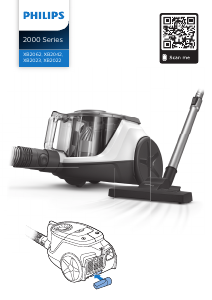 Manual de uso Philips XB2022 Aspirador