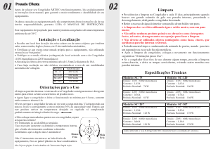 Manual Artico SC-75 Congelador