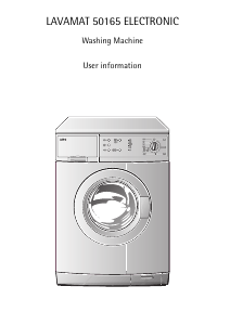 Handleiding AEG LAV50565 Wasmachine