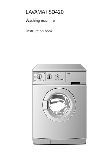 Manual AEG LAV50420-W Washing Machine