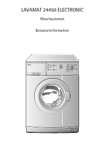 Bedienungsanleitung AEG LAV24450 Waschmaschine