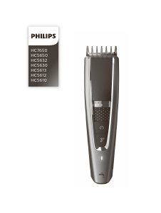 Εγχειρίδιο Philips HC5610 Κουρευτική μηχανή