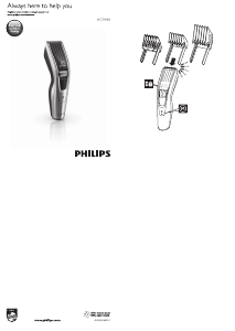 كتيب Philips HC9490 ماكينة قص الشعر