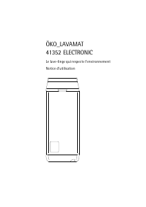 Mode d’emploi AEG LAV41352 Lave-linge