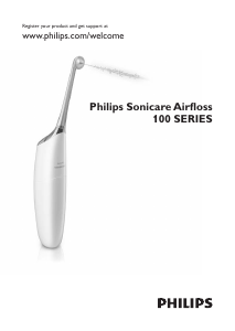 Bedienungsanleitung Philips HX8141 Sonicare AirFloss Flosser