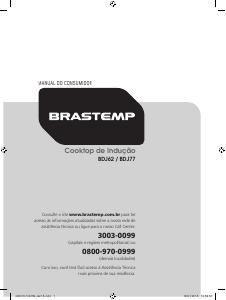 Manual Brastemp BDJ77AEBNA Placa
