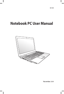 Manual Asus N61Ja Laptop