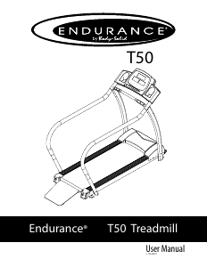 Handleiding Endurance T50 Loopband