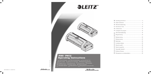 Manuale Leitz PH9 Plastificatrice