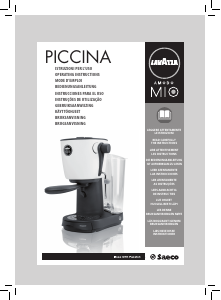 Manuale Saeco RI9585 Piccina Lavazza Amodo Mio Macchina per espresso