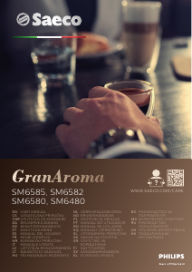 Käyttöohje Saeco SM6480 GranAroma Espressokeitin