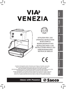 Manual Saeco RI9367 Via Venezia Espresso Machine